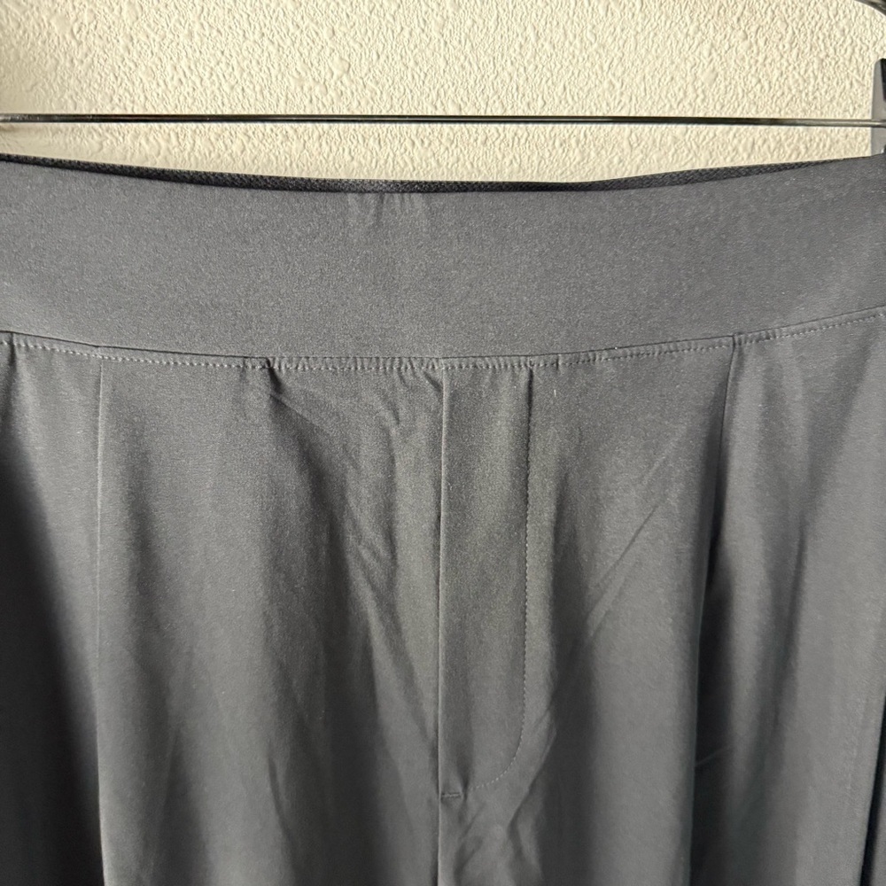 ATHLETA Brooklyn Heights High Rise Wide Leg Pant Black Casual Athleisure 16 Tall - Picture 7 of 13